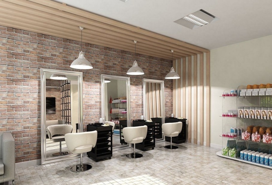 Интерьер парикмахерской