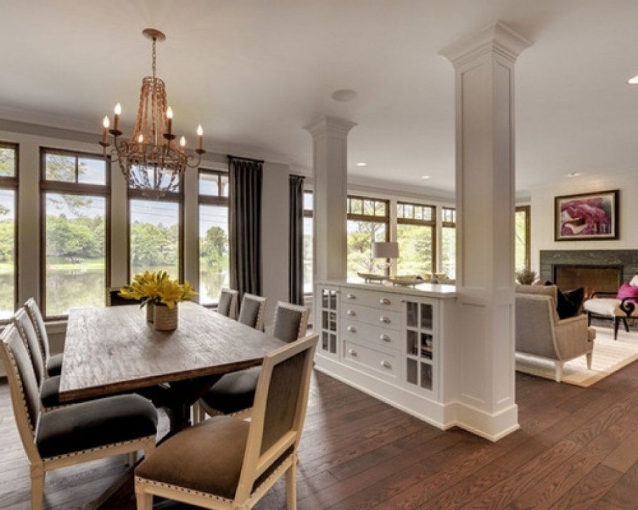 Отделка пилястр