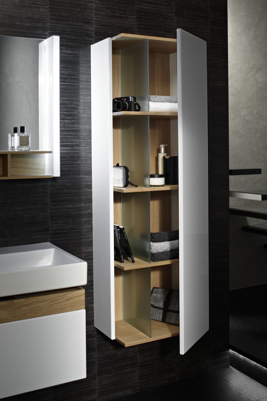 Шкаф пенал Aquaton Ария