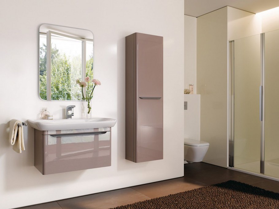 Зеркало-шкаф smile Квинта 90