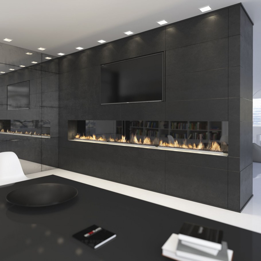 Камин в современном стиле