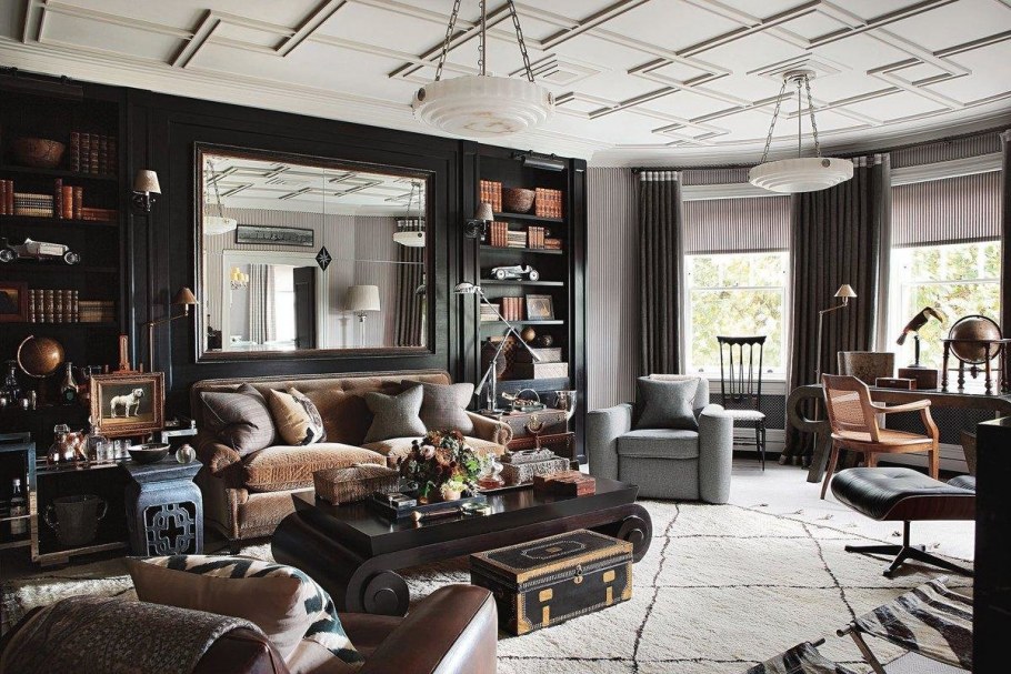 Лондонский стиль в интерьере