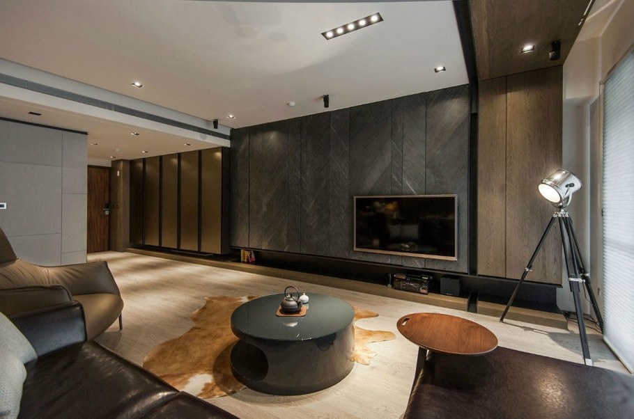 Мужской интерьер квартиры