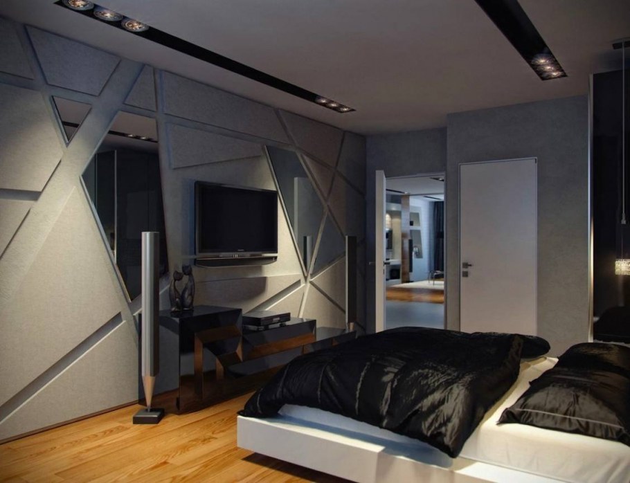 Стильная комната для молодого человека