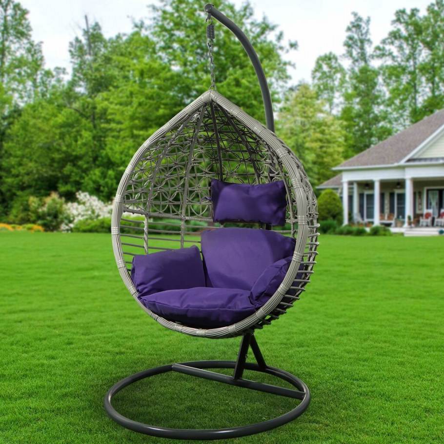 Подвесное кресло кокон Дабл