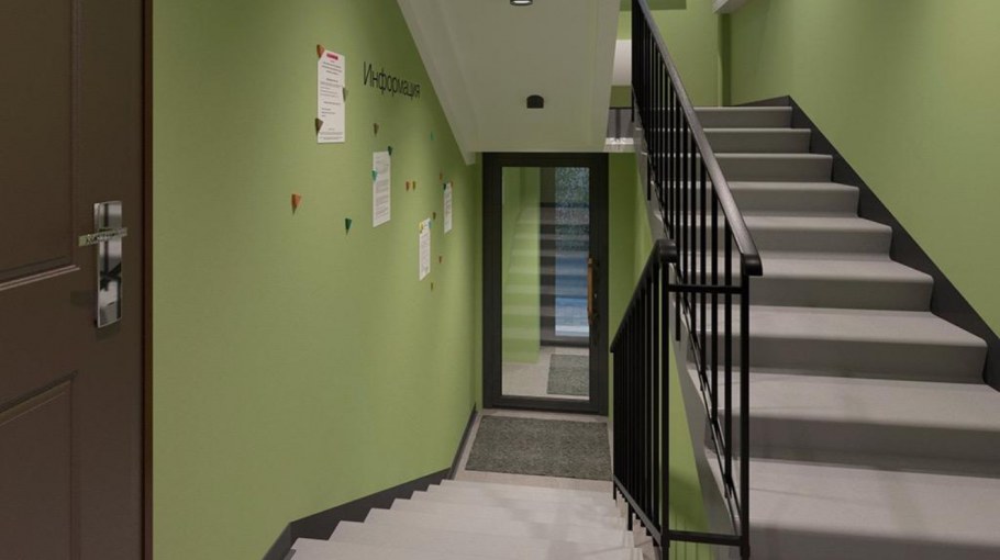 Отделка подъезда