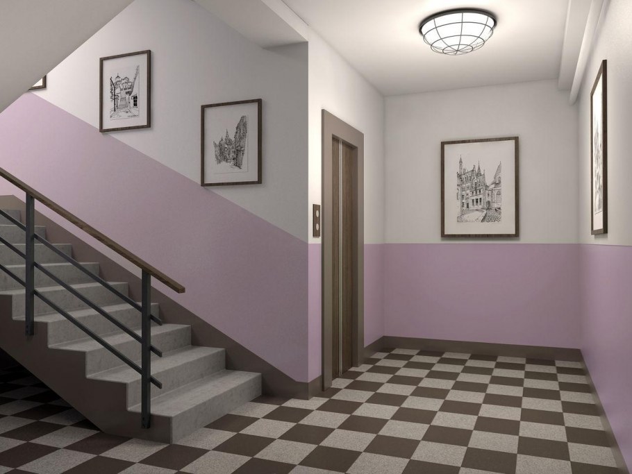 Красивый подъезд