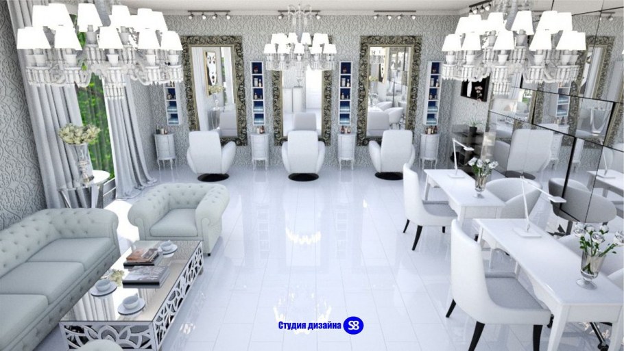 Салон красоты в стиле арт деко
