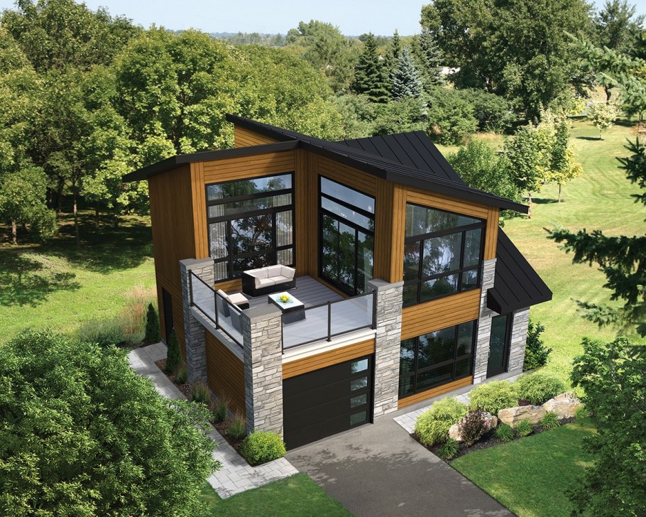 Sanders Modern House Jordache k планировка