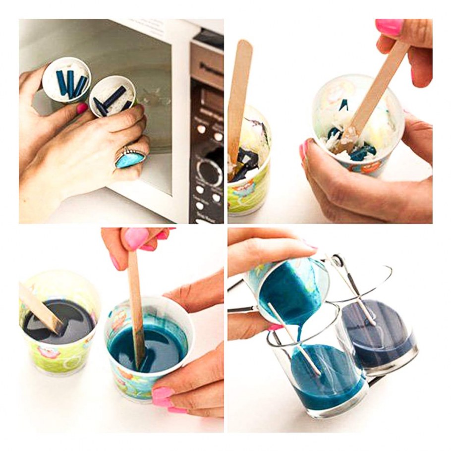 Украшение стены помпонами