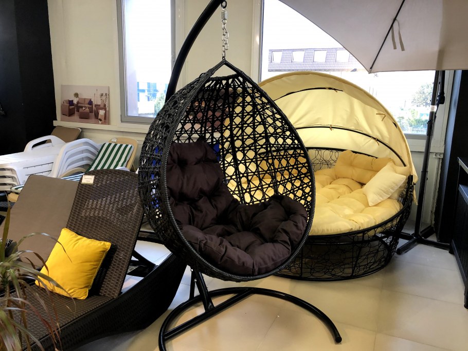 Подвесное кресло-кокон encase Wicker