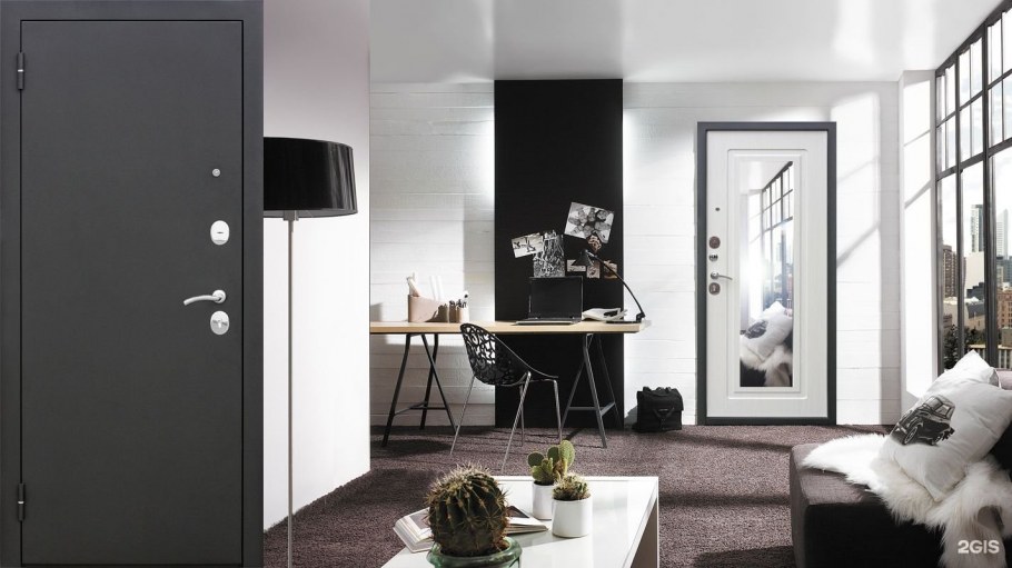 Дверь Царское зеркало муар белый ясень