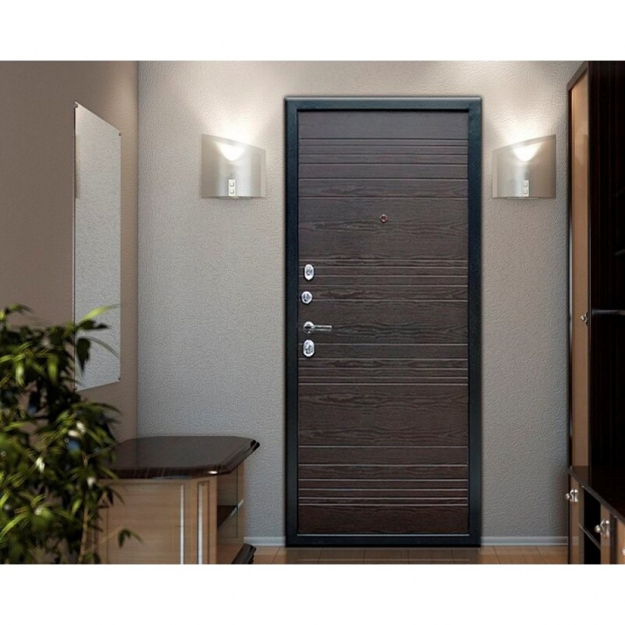 Трехконтурная входная дверь