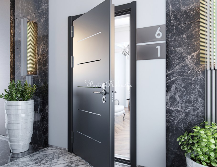 Входная дверь лофт 13.1