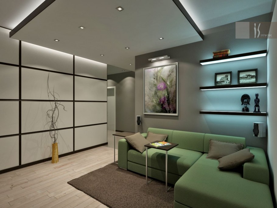 Интерьер в стиле Хай-тек гостиная