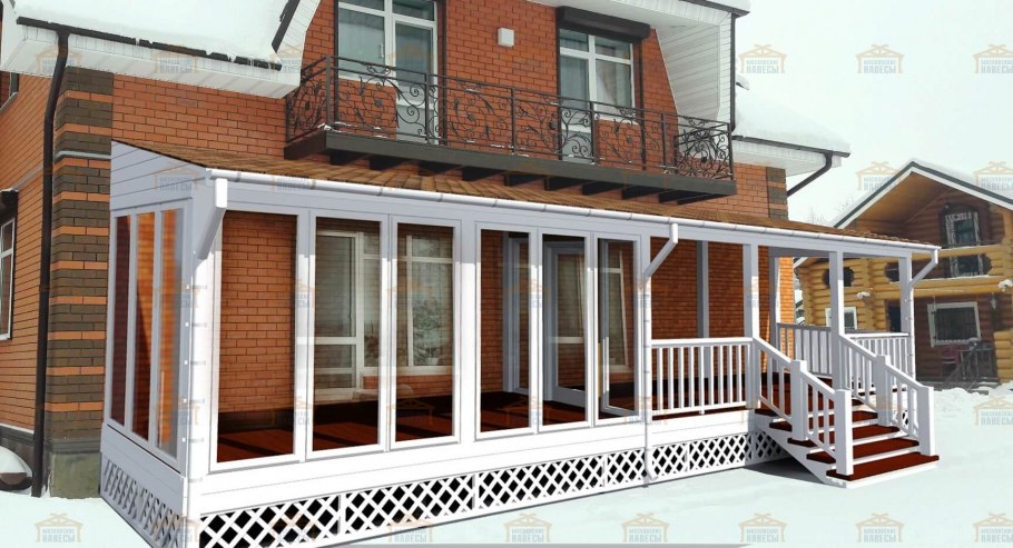 Детинец пристройка веранды