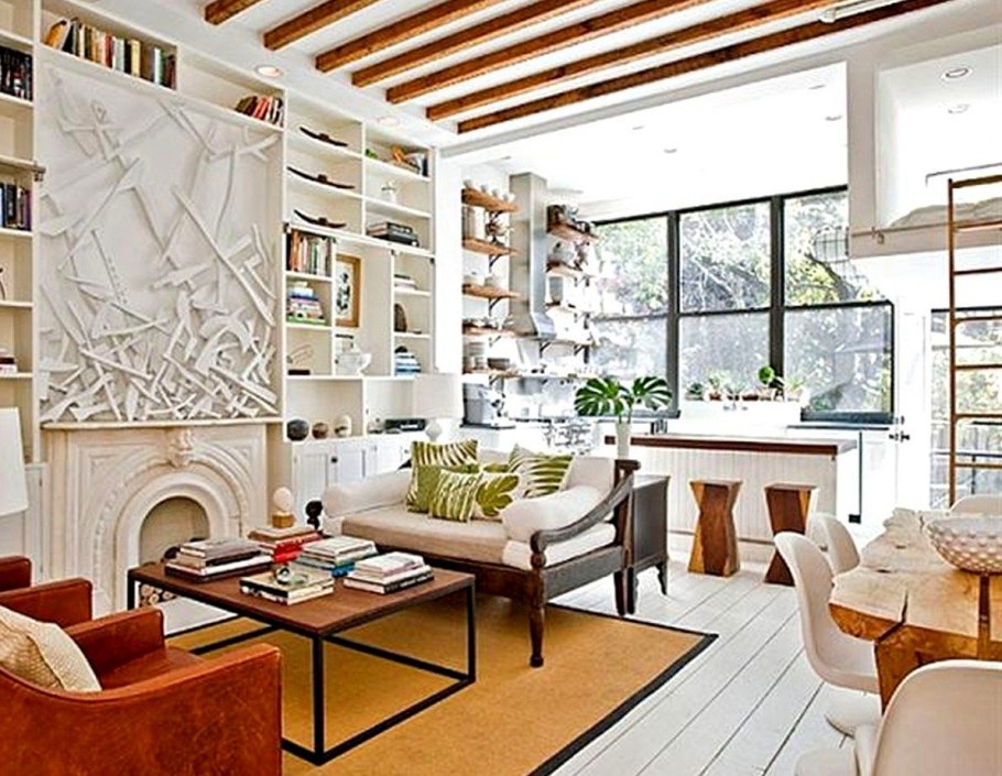 Бруклин Нью-Йорк таунхаус