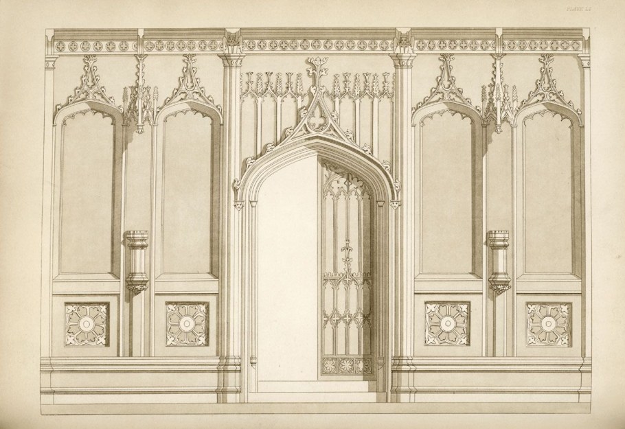 Готика архитектура элементы мебель