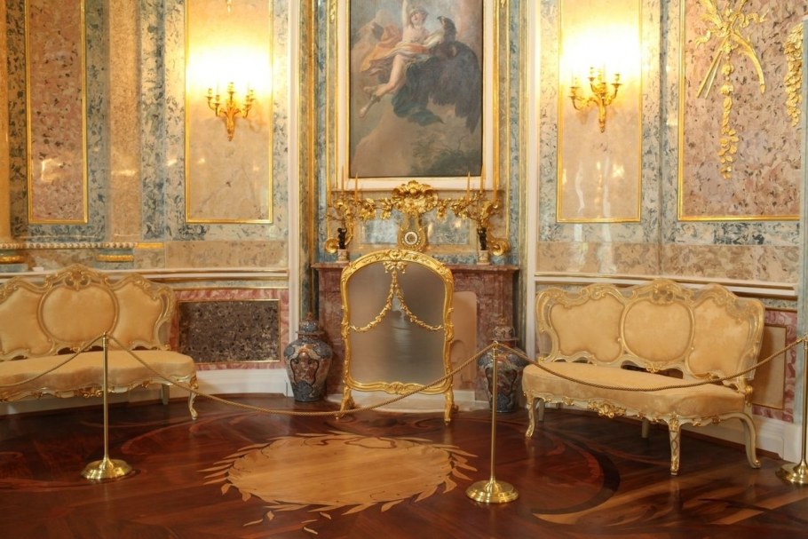 Паркет в китайском Дворце Ораниенбаума