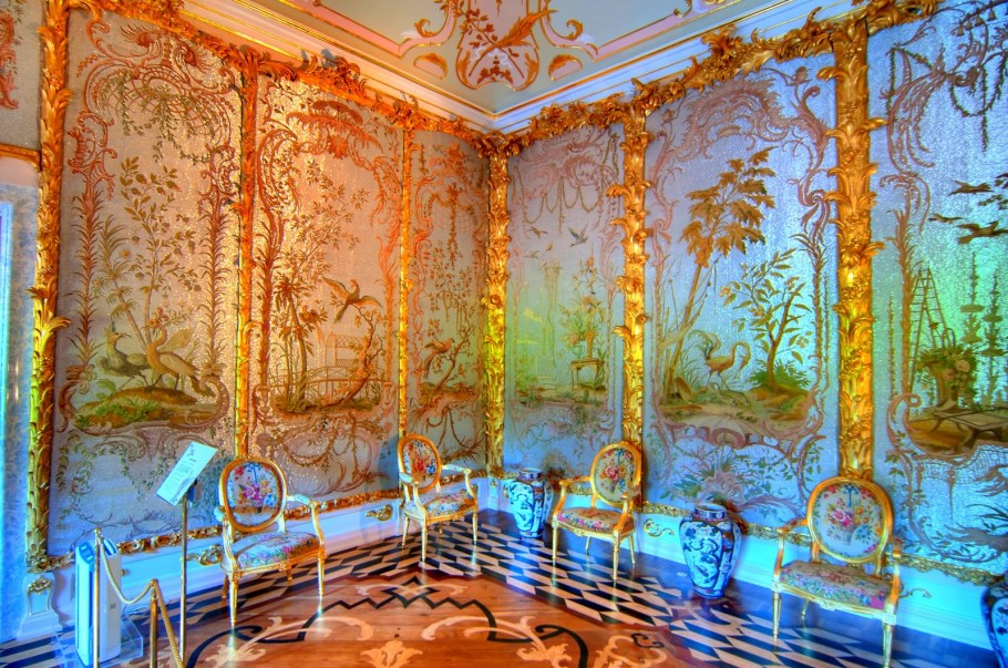Зал муз китайский дворец Ораниенбаум