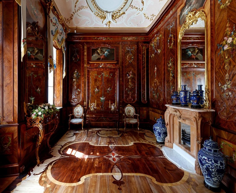 Китайский дворец в Ораниенбауме интерьеры