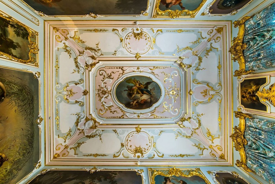 Китайский дворец в Ораниенбауме китайский кабинет