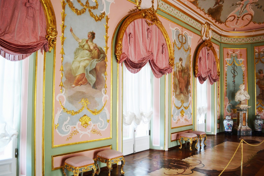 Китайский дворец в Ораниенбауме китайский кабинет