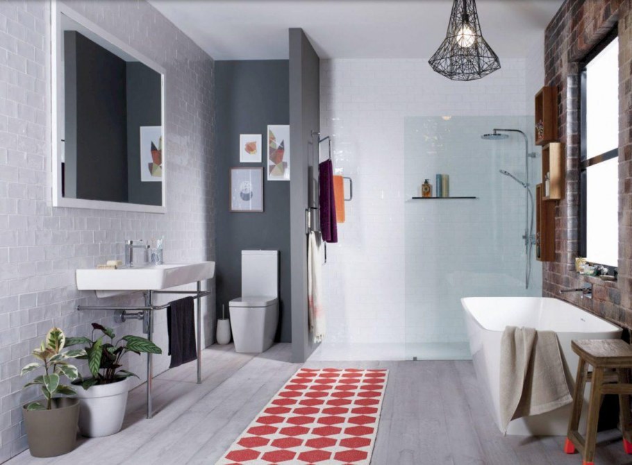 Белая ванна Сканди