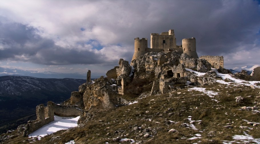 Развалины замка Клифф, Германия