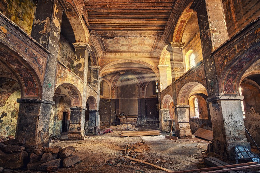 Заброшенные церкви храмы особняки СПБ