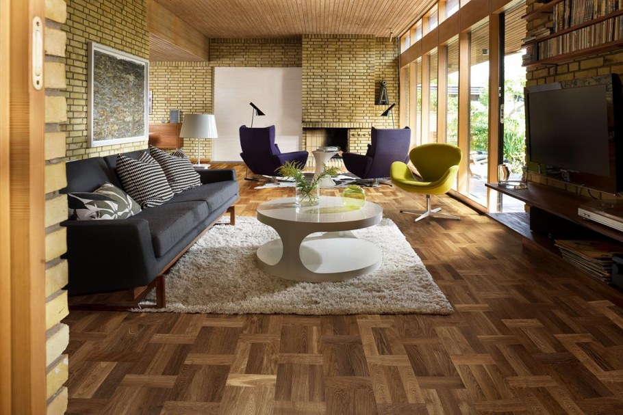 Паркет в офисе