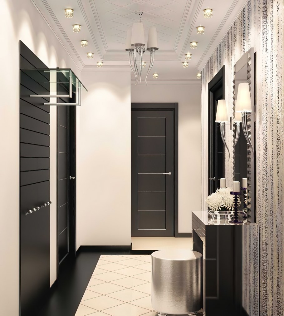 Красивый коридор в квартире