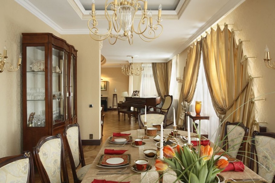 Столовая в стиле ар нуво