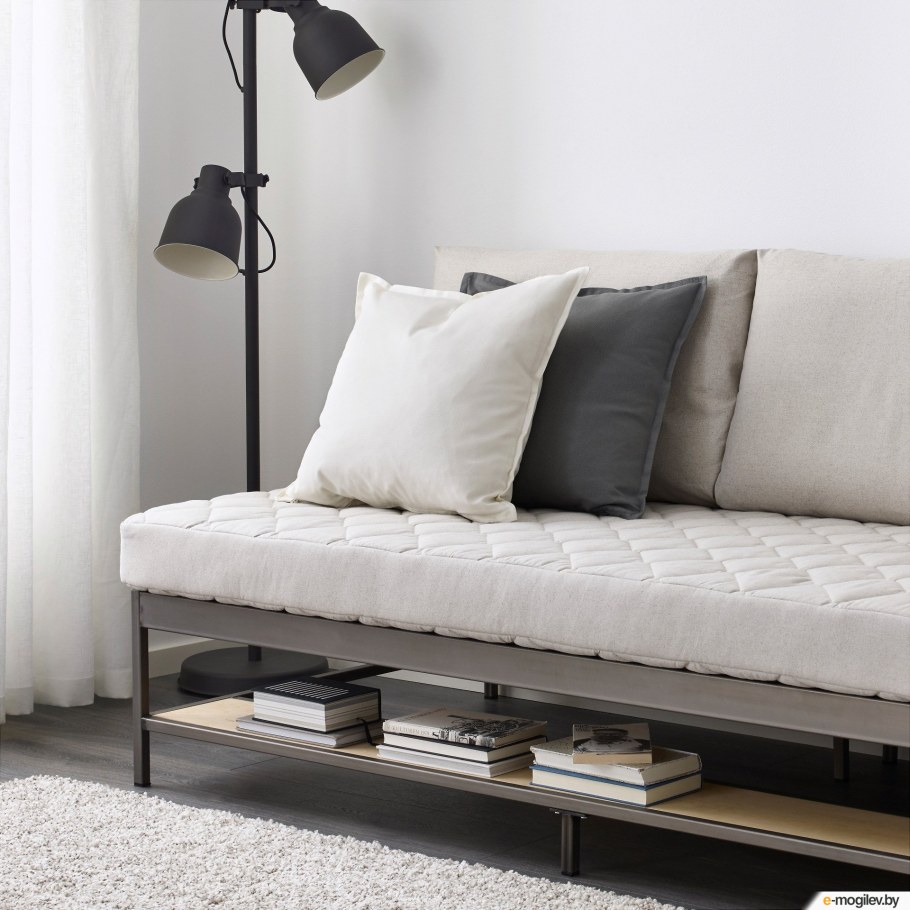 Vilasund ВИЛАСУНД диван-кровать с козеткой, Хили бежевый