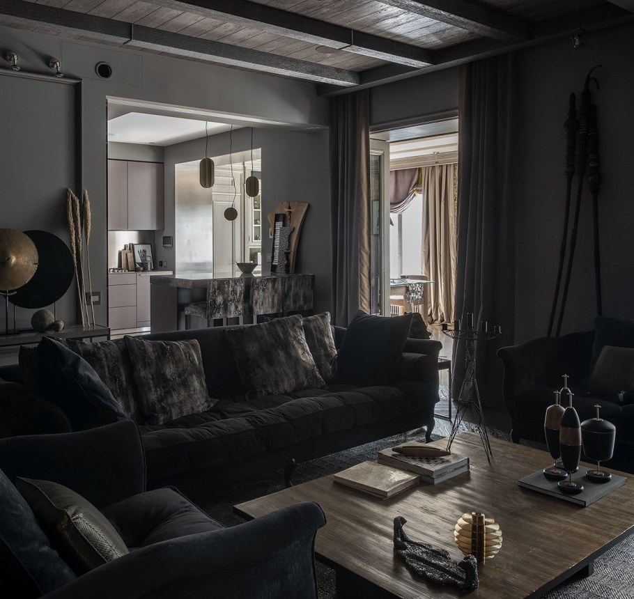 Сумасшедший дизайн интерьера