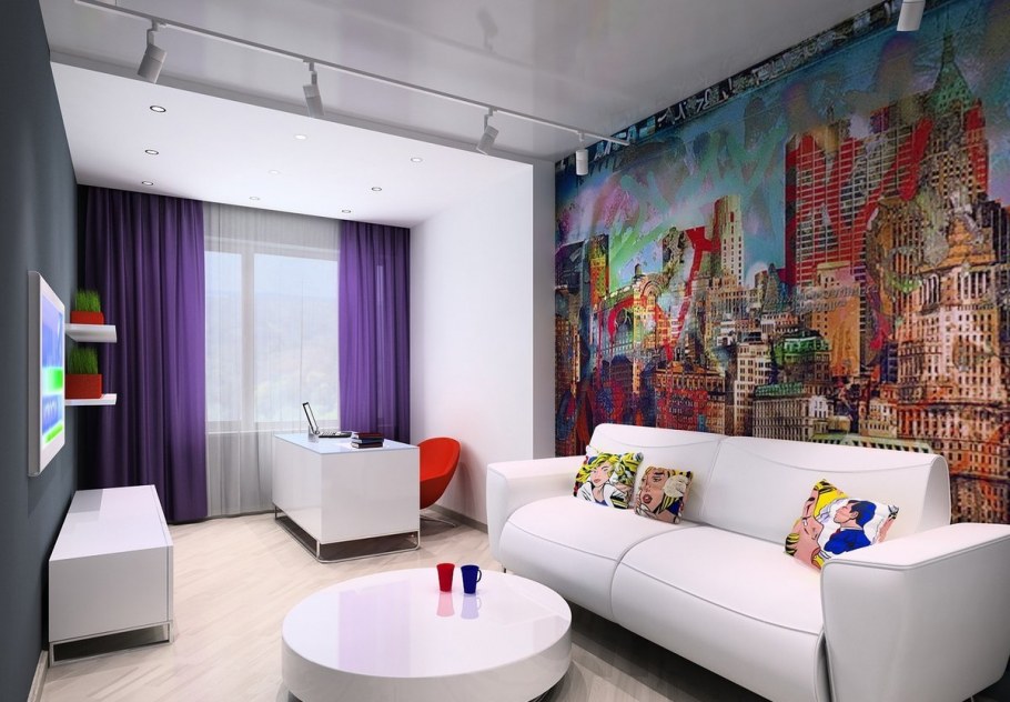 Спальня в стиле ОНТОАРТ