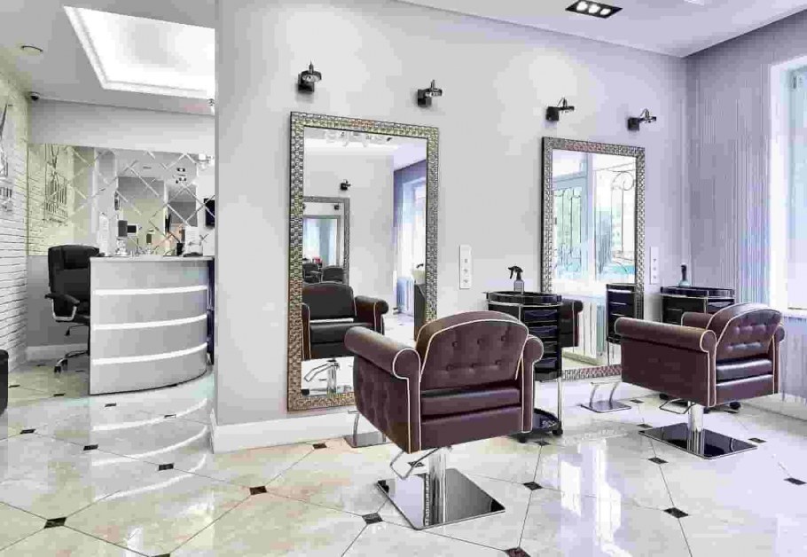 Цвет стен в парикмахерской