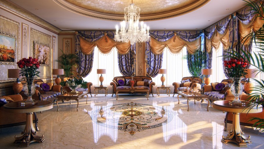 Королевский интерьер