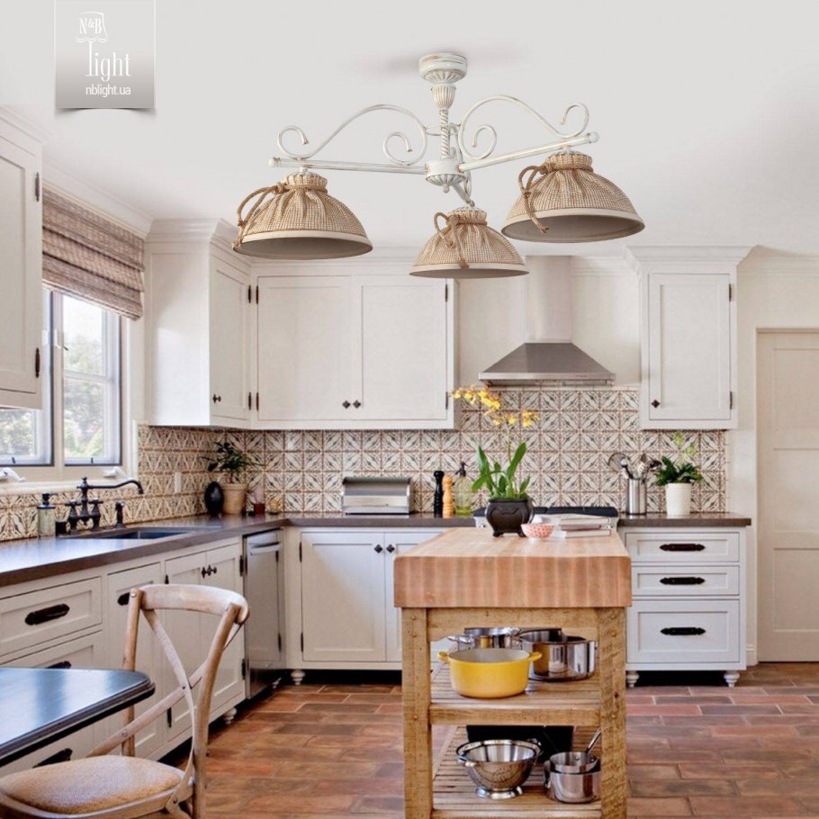 Люстра на кухню в стиле Прованс