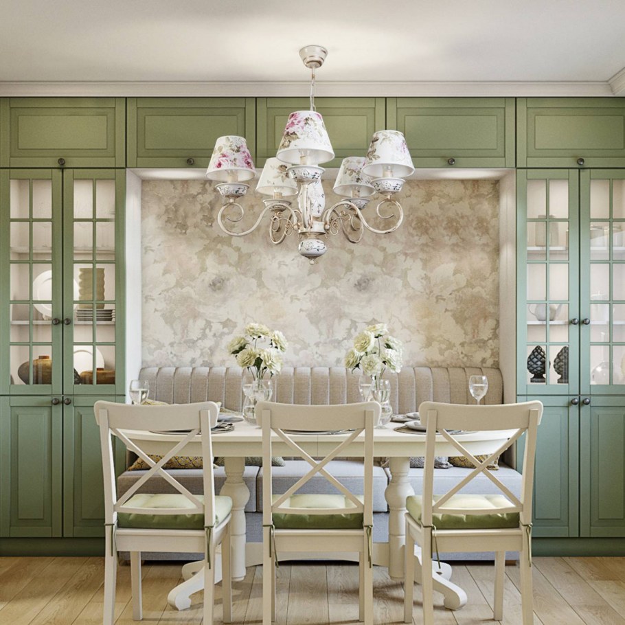 Американская кухня интерьер