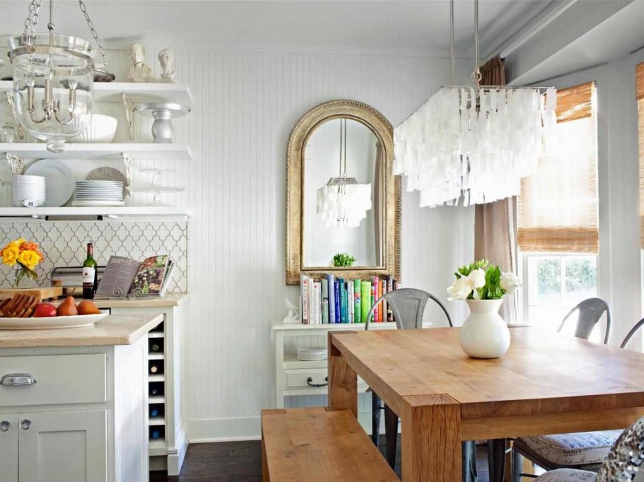 Кухонный остров в стиле Прованс