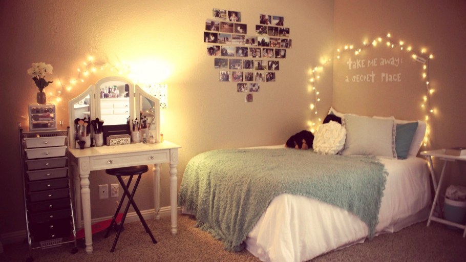 Гирлянды для декора комнаты подростка