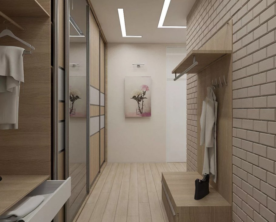 Прихожая в стиле Контемпорари