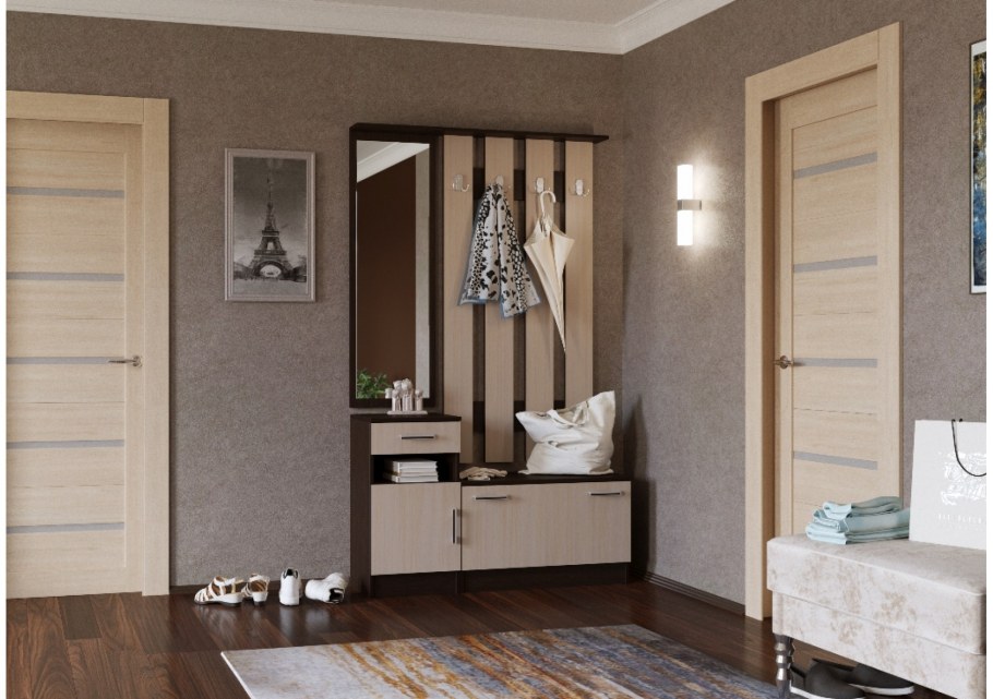 Цвет коридора в квартире