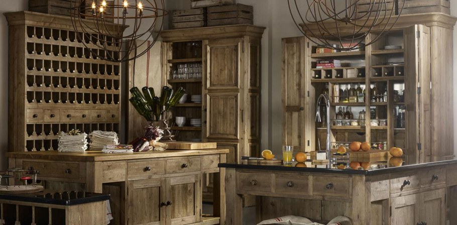 Кухня деревенский стиль Прованс Шале
