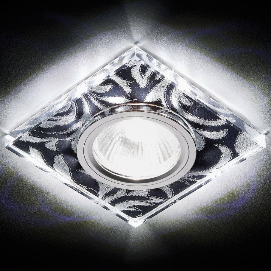 Светильник mr16+3wled White Ambrella Light s234 BK/Ch/WH