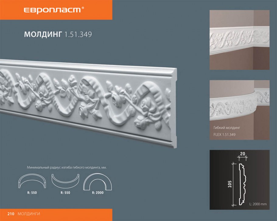 Лепнина Orac Decor p7010