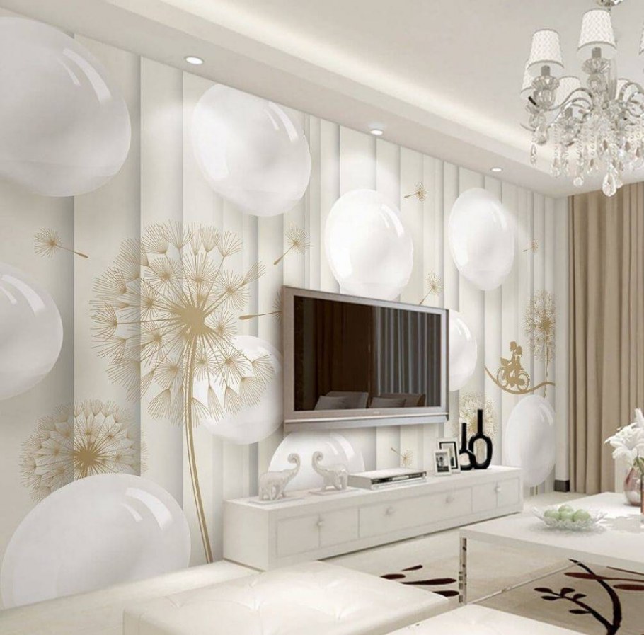 Светло бежевые стены