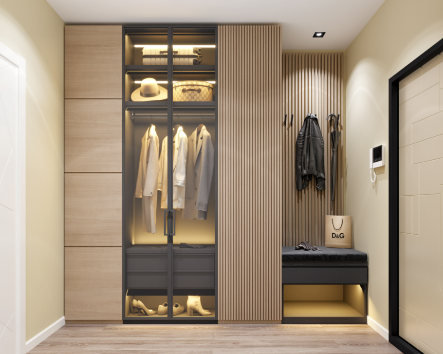 Прихожие в коридор 3 метра