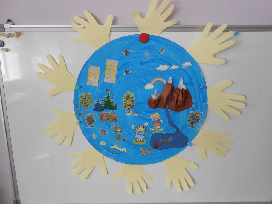 Земля наш общий дом поделки